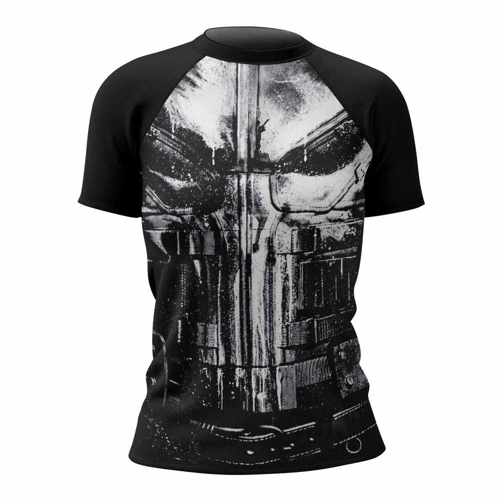 The Punisher War Mask Rash Guard