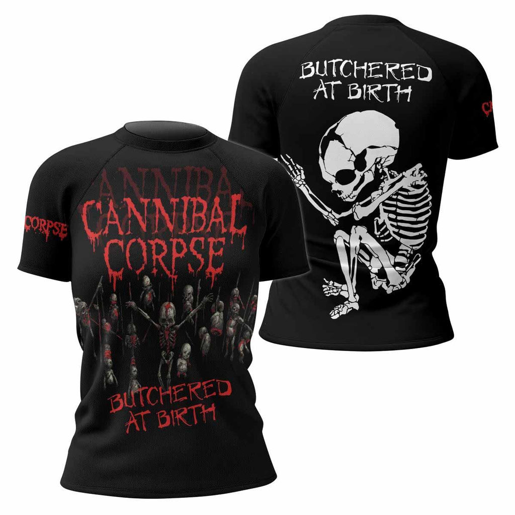 Cannibal Corpse Butchered at Birth Rash Guard
