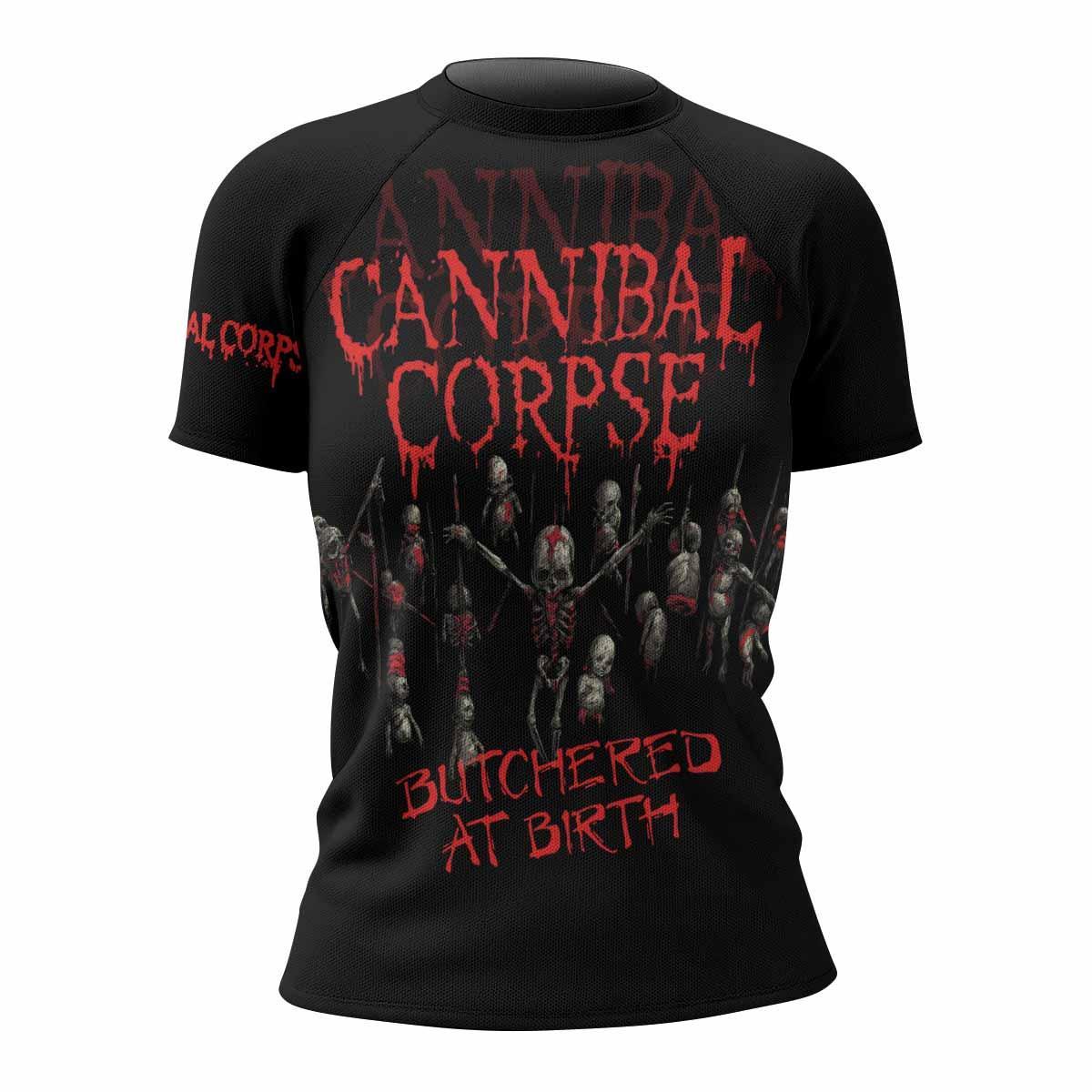 Cannibal Corpse Butchered at Birth Rash Guard