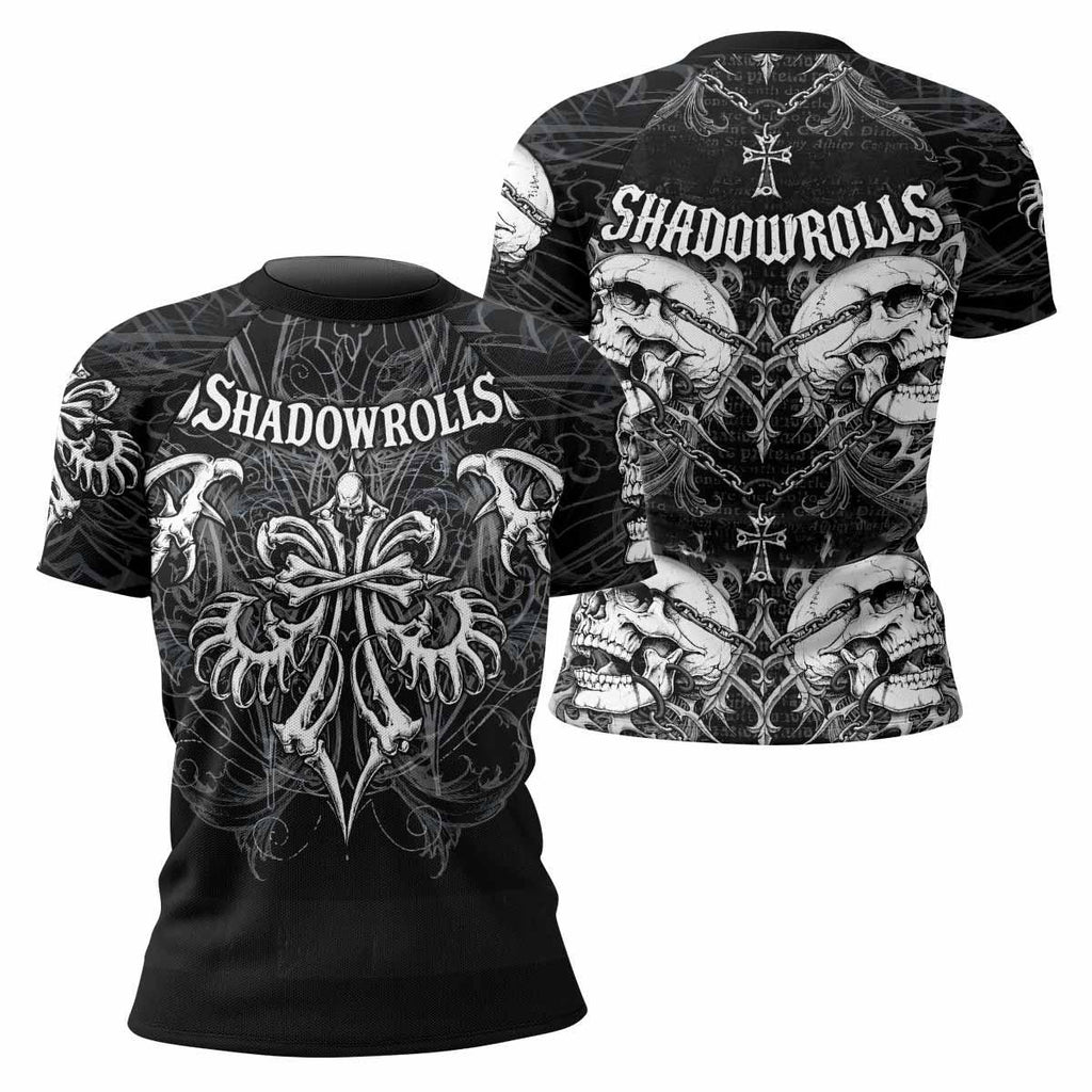 Shadowrolls Skull Cross Rash Guard