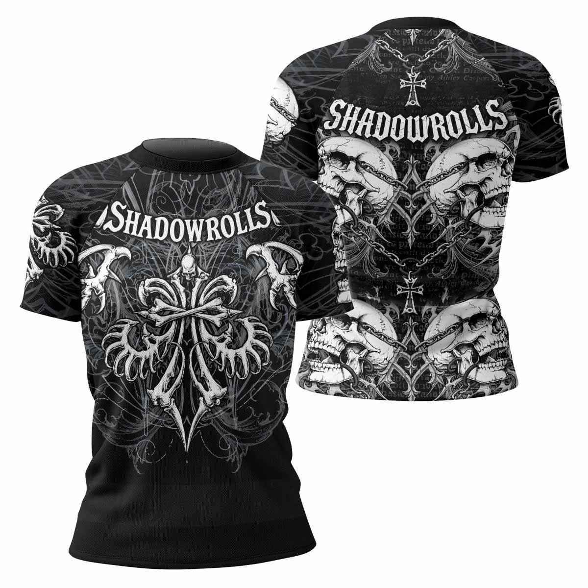 Shadowrolls Skull Cross Rash Guard