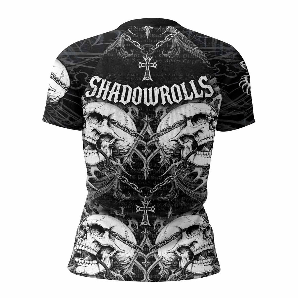Shadowrolls Skull Cross Rash Guard