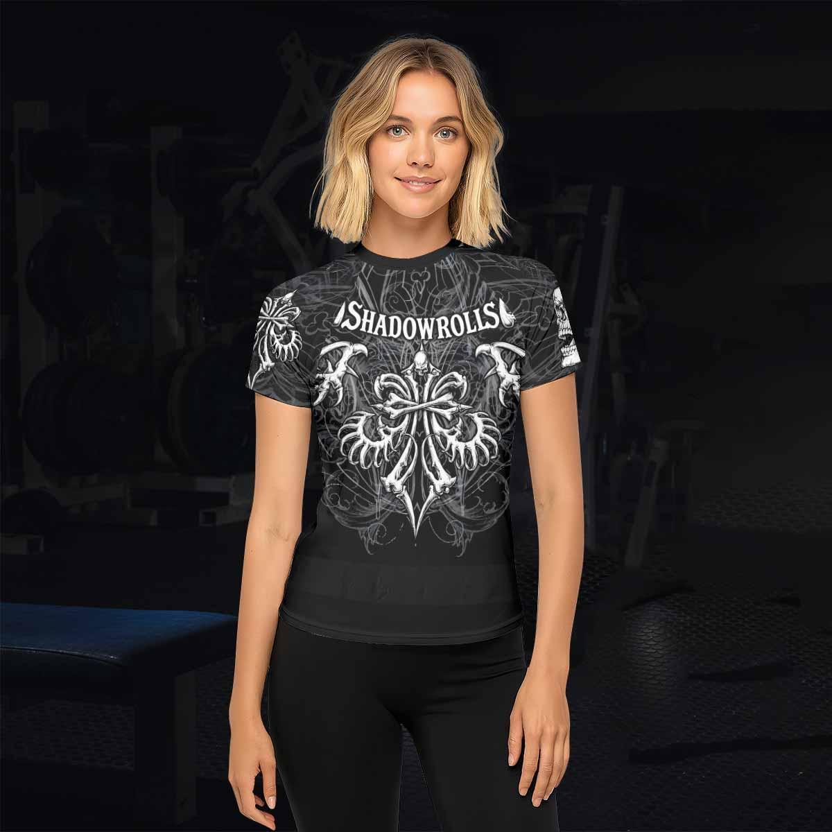 Shadowrolls Skull Cross Rash Guard