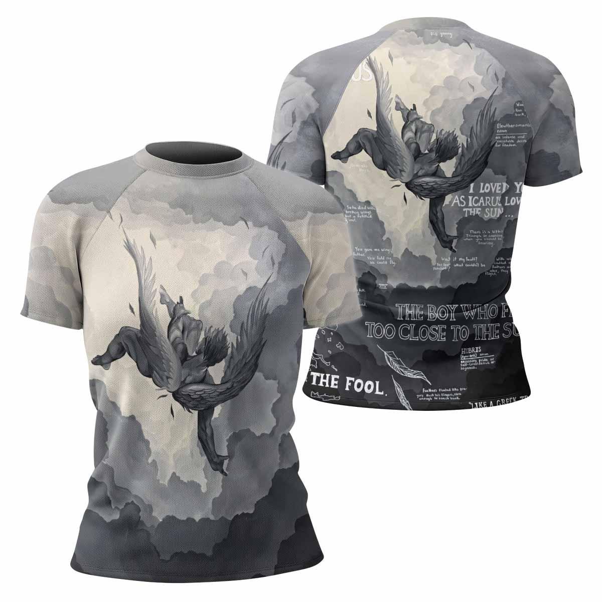 Icarus Too Close To The Sun Rash Guard
