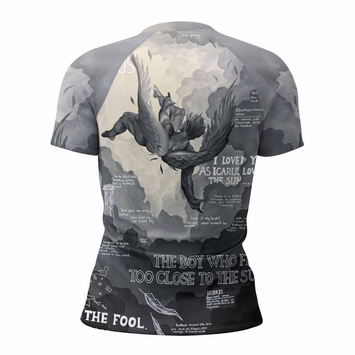 Icarus Too Close To The Sun Rash Guard