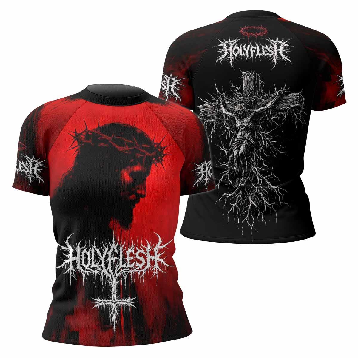 Holy Flesh Crown of Thorns Rash Guard