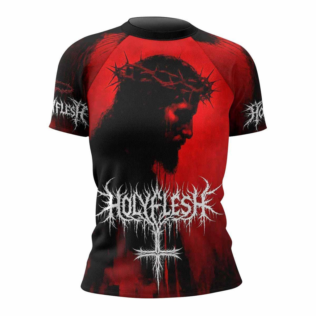 Holy Flesh Crown of Thorns Rash Guard