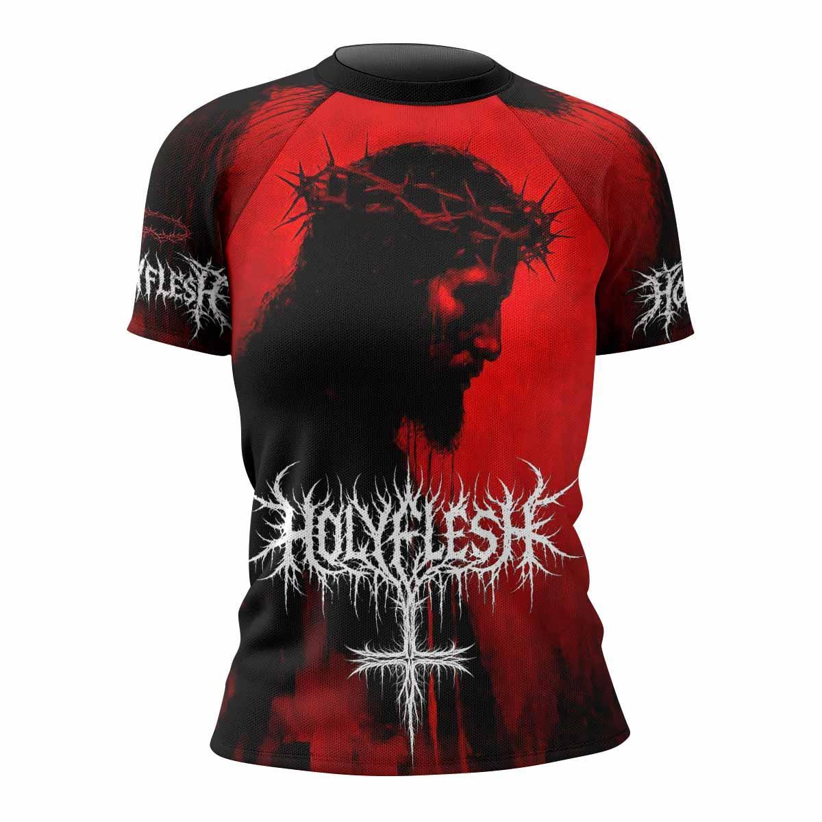 Holy Flesh Crown of Thorns Rash Guard