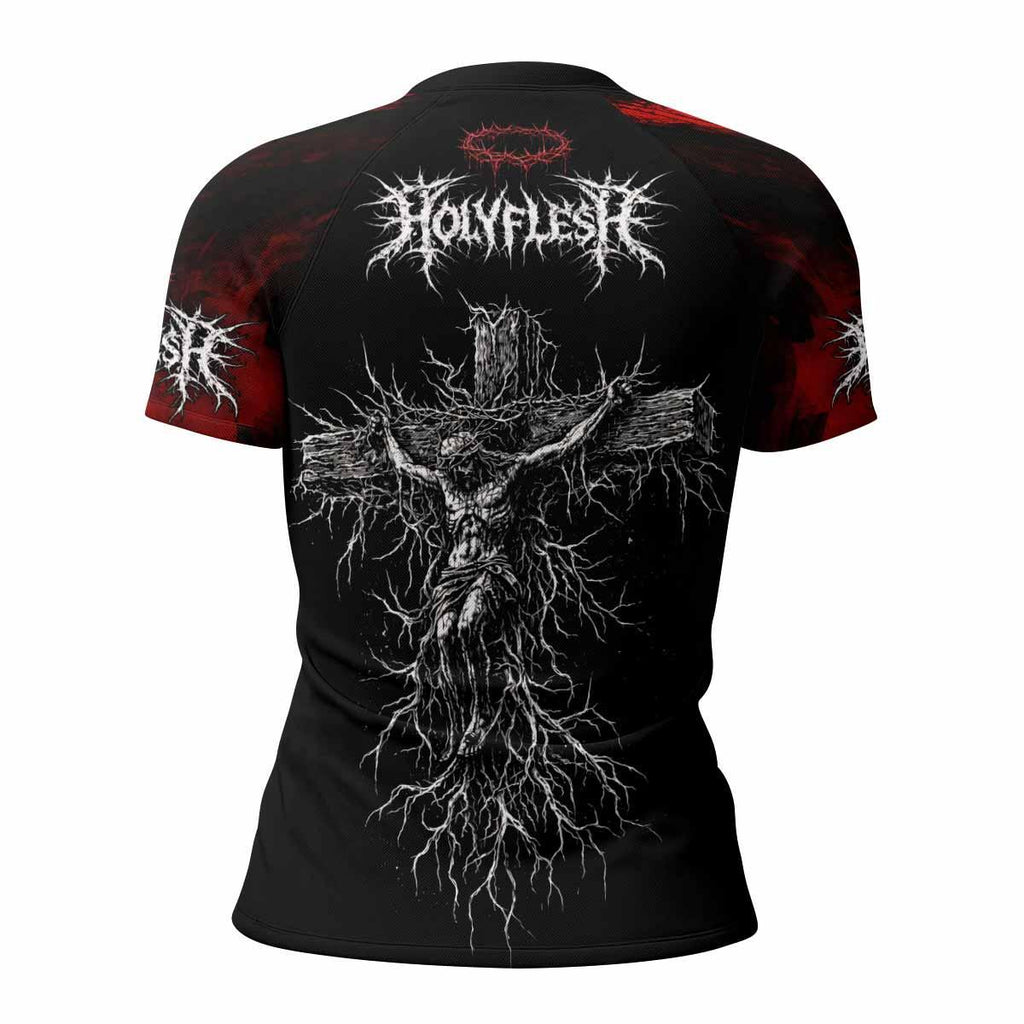 Holy Flesh Crown of Thorns Rash Guard