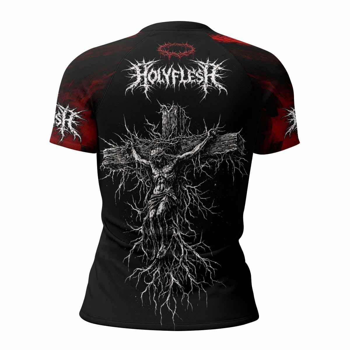 Holy Flesh Crown of Thorns Rash Guard
