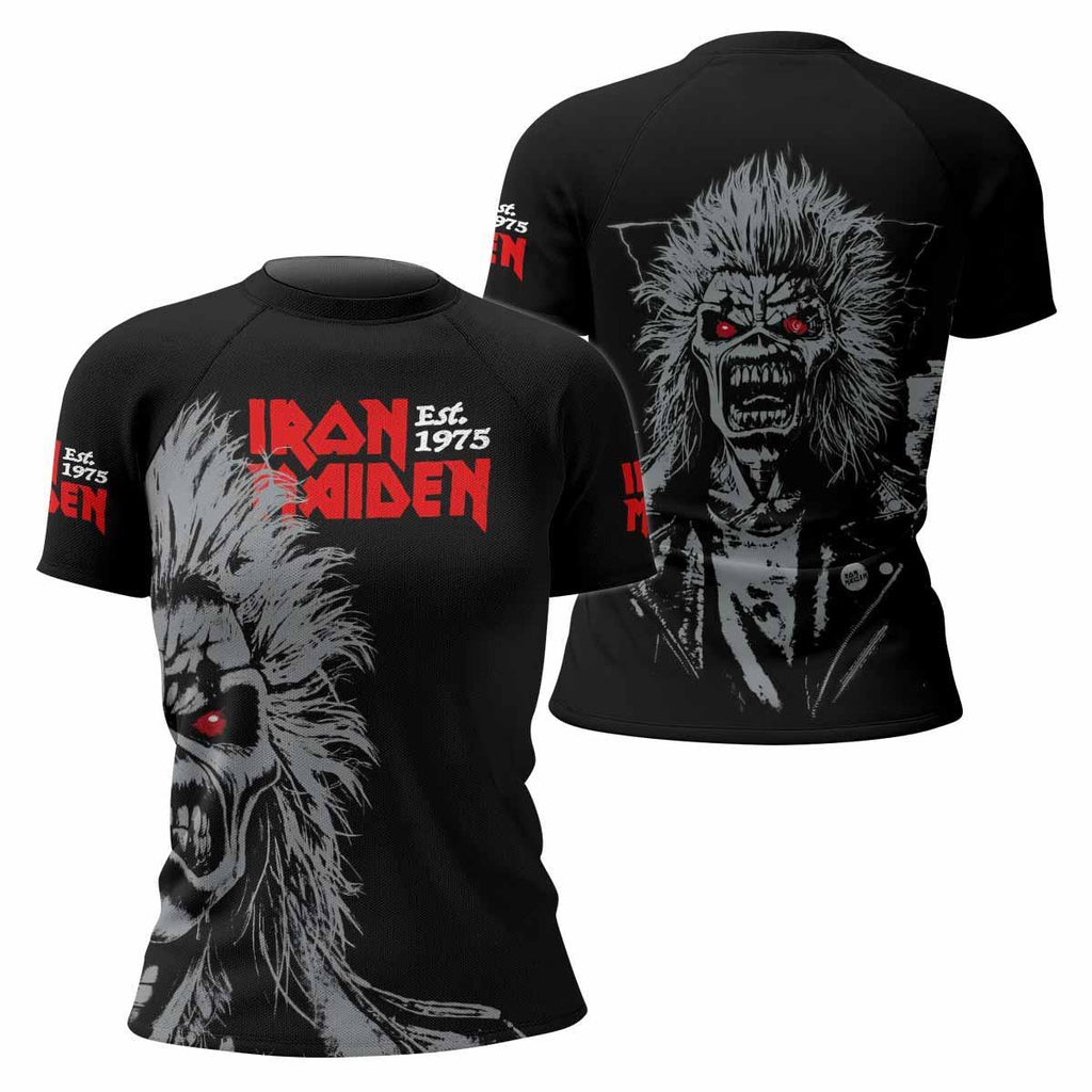 Iron Maiden Eddie the Head Rash Guard