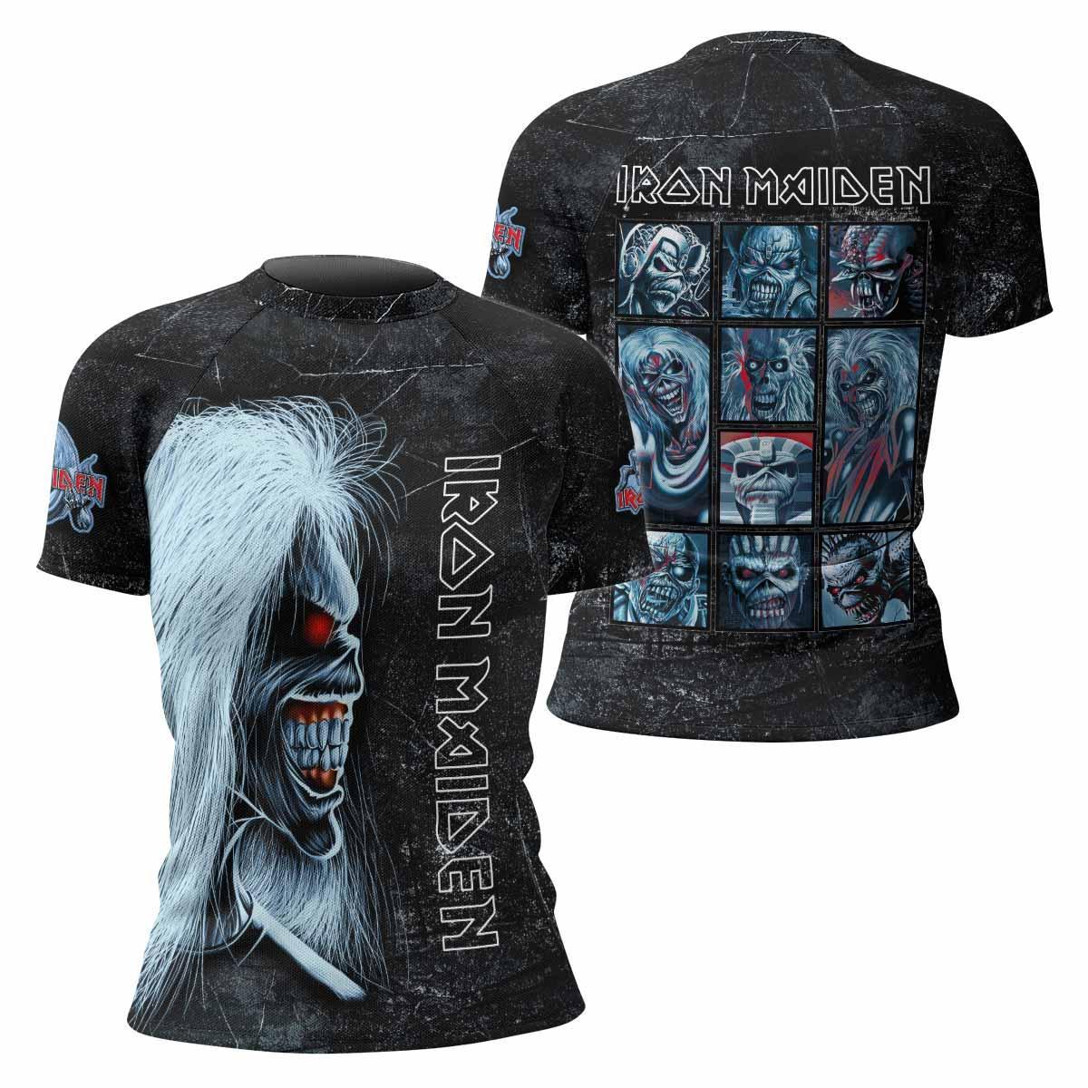 Iron Maiden The Ten Eddies Rash Guard