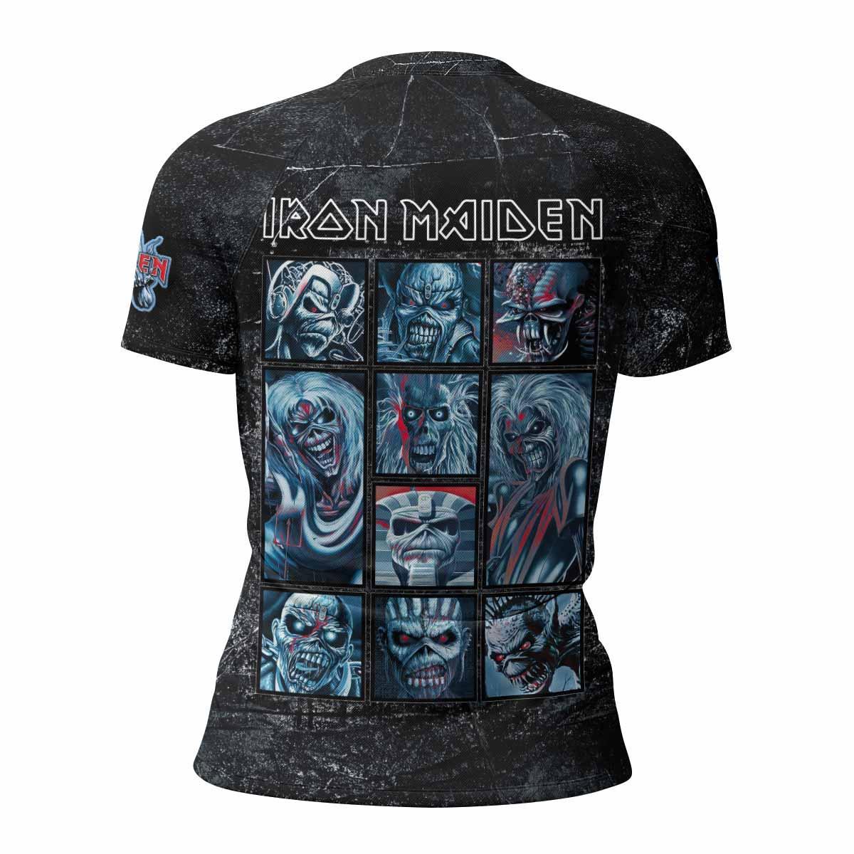 Iron Maiden The Ten Eddies Rash Guard
