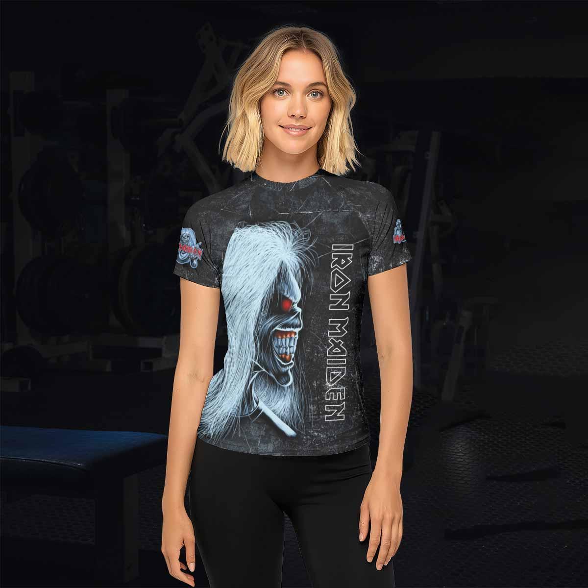 Iron Maiden The Ten Eddies Rash Guard
