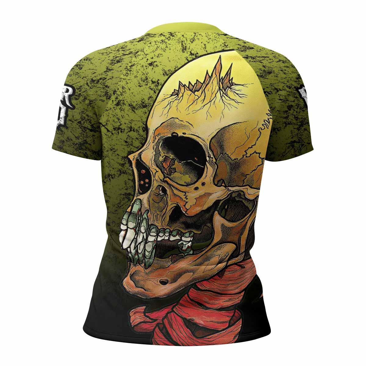 Guitar Hero Skull Rash Guard
