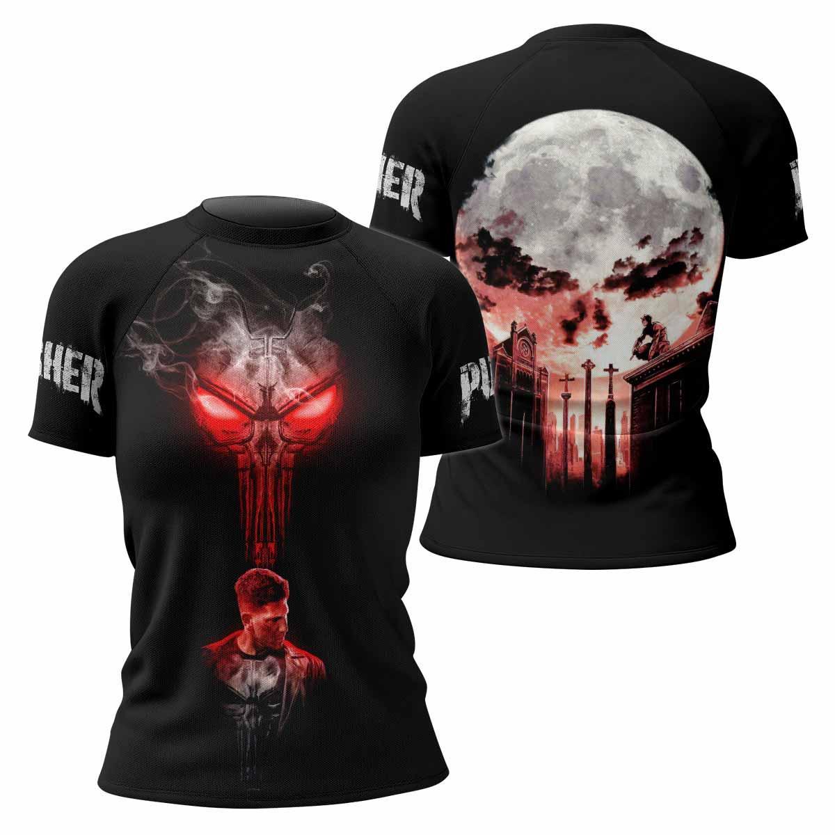 The Punisher Skull Frank Castle Rash Guard