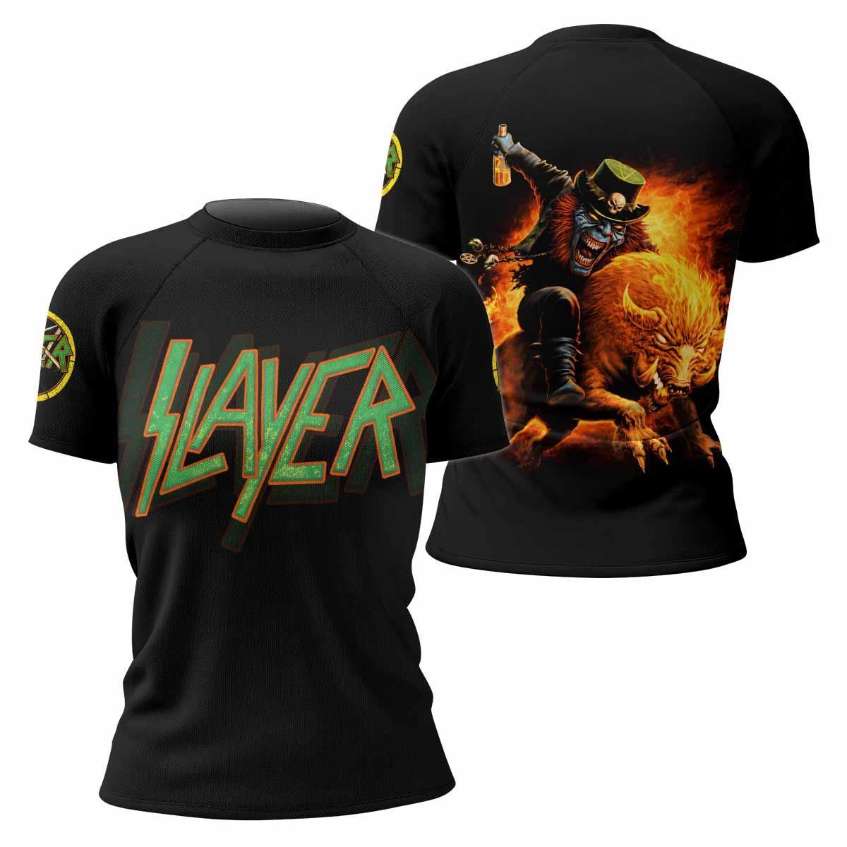 Slayer Hellfire Demon Rash Guard