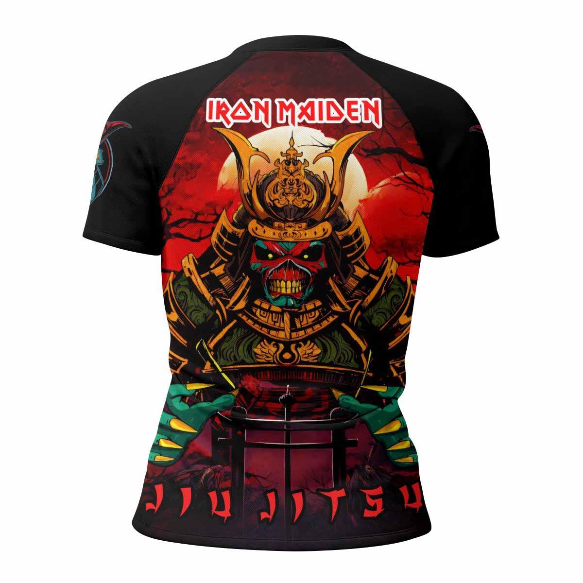 Iron Maiden Samurai Jiu-Jitsu Rash Guard