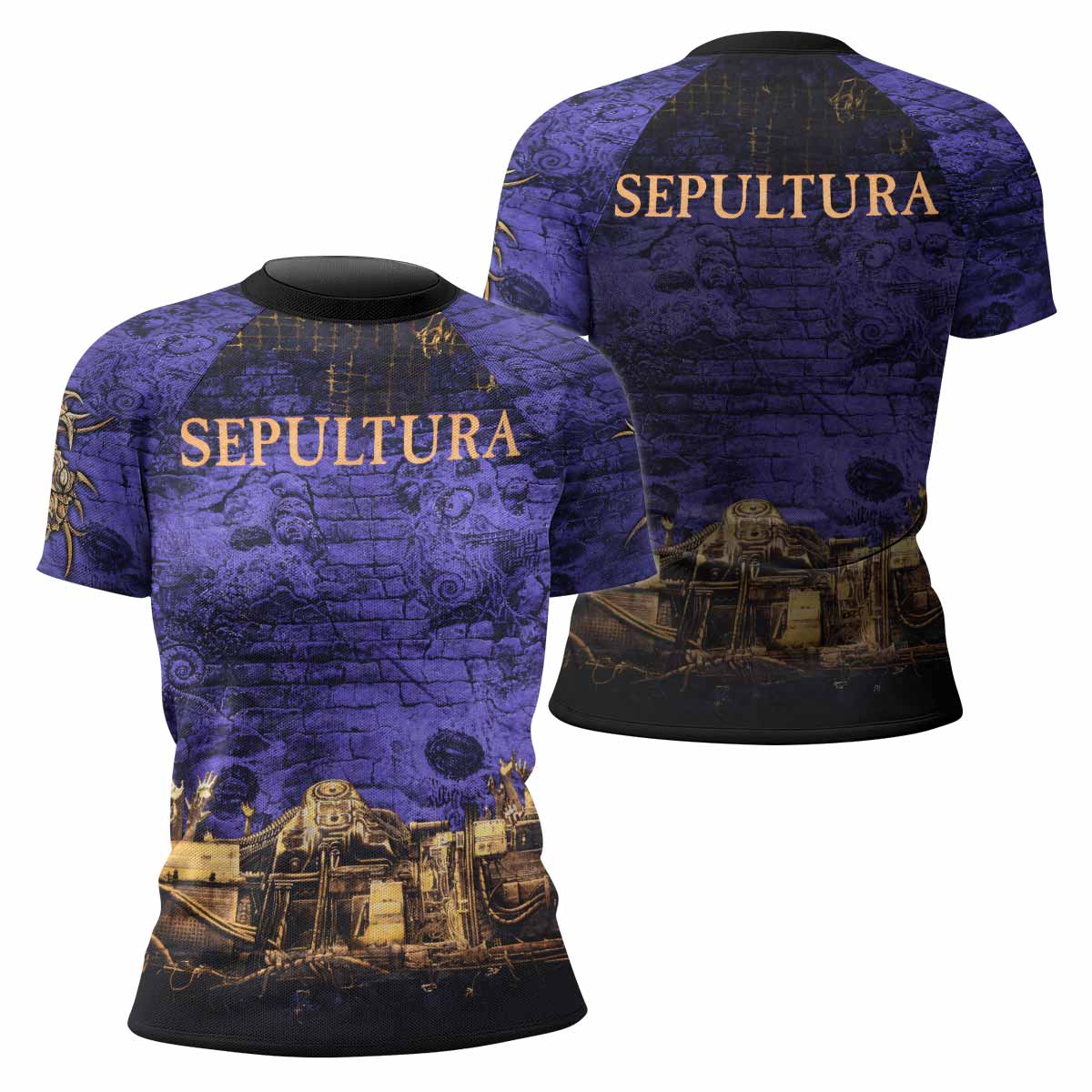 Sepultura Chaos A.D 90s Rash Guard