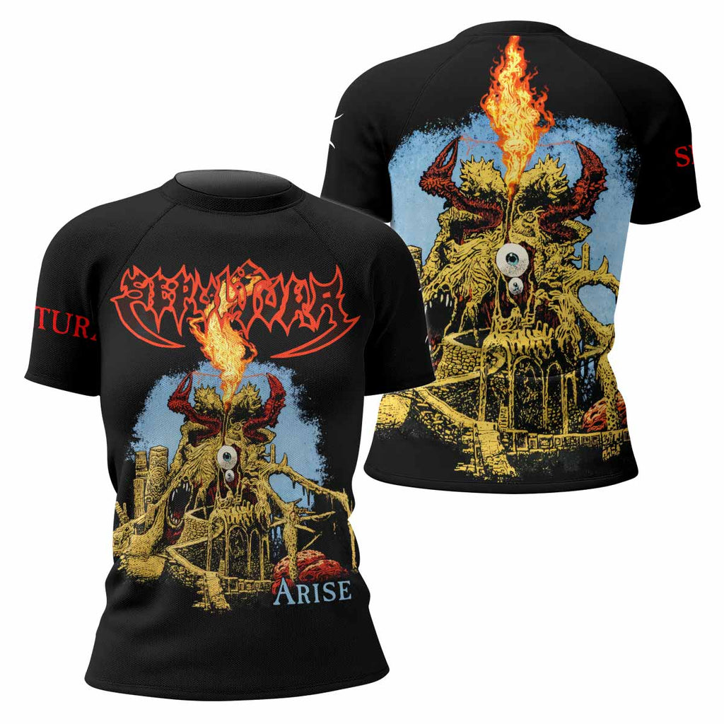 Sepultura Arise Rash Guard