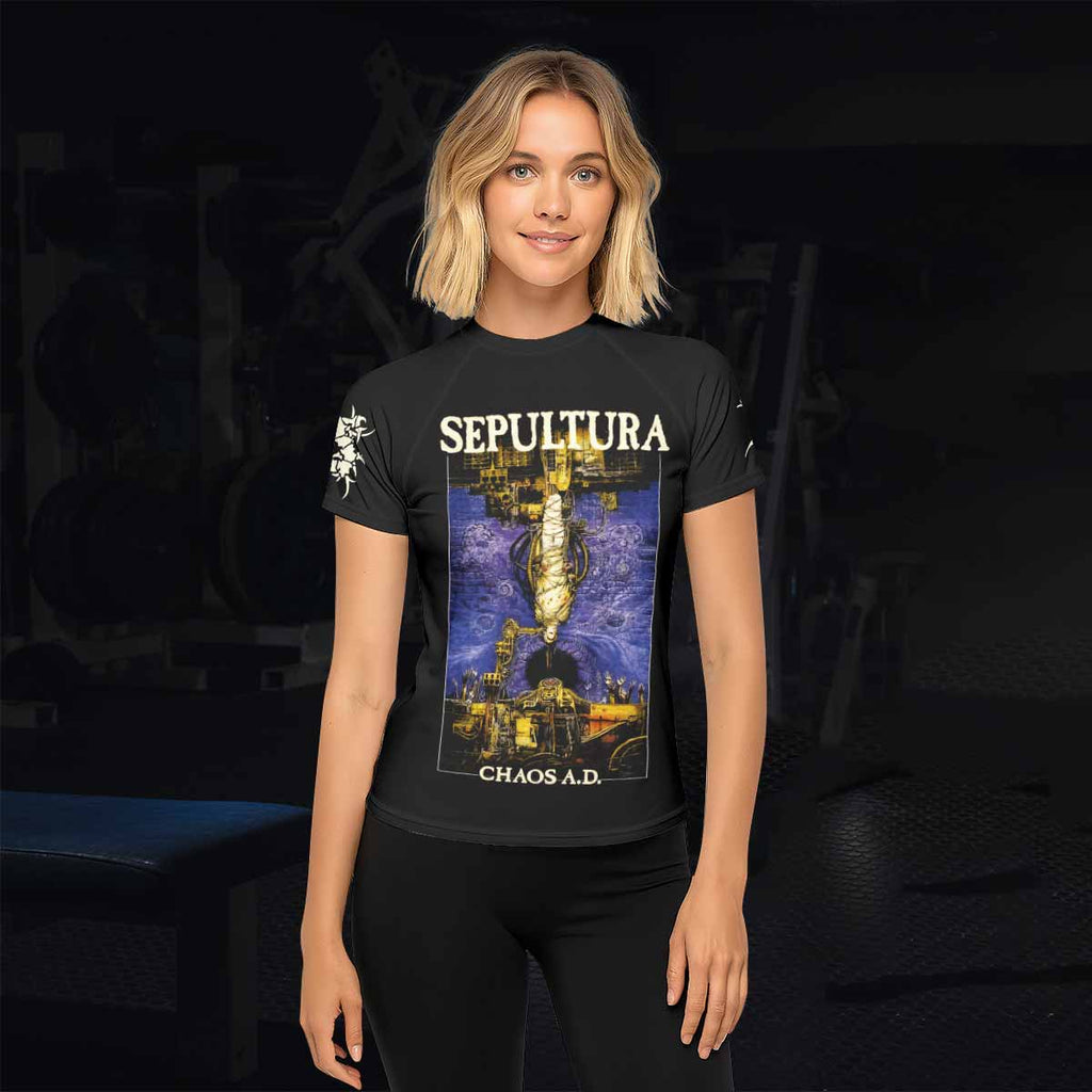 Sepultura Chaos A.D Rash Guard