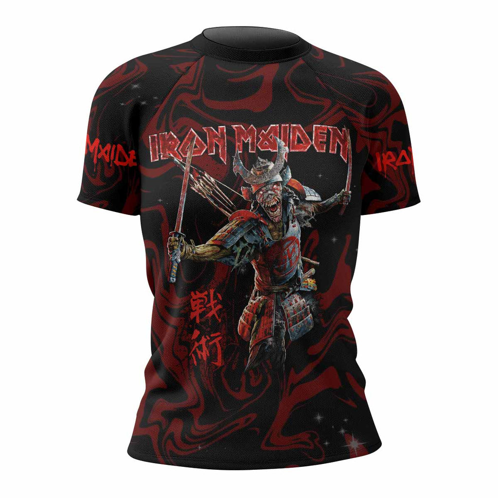 Iron Maiden Senjutsu Samurai Eddie Rash Guard
