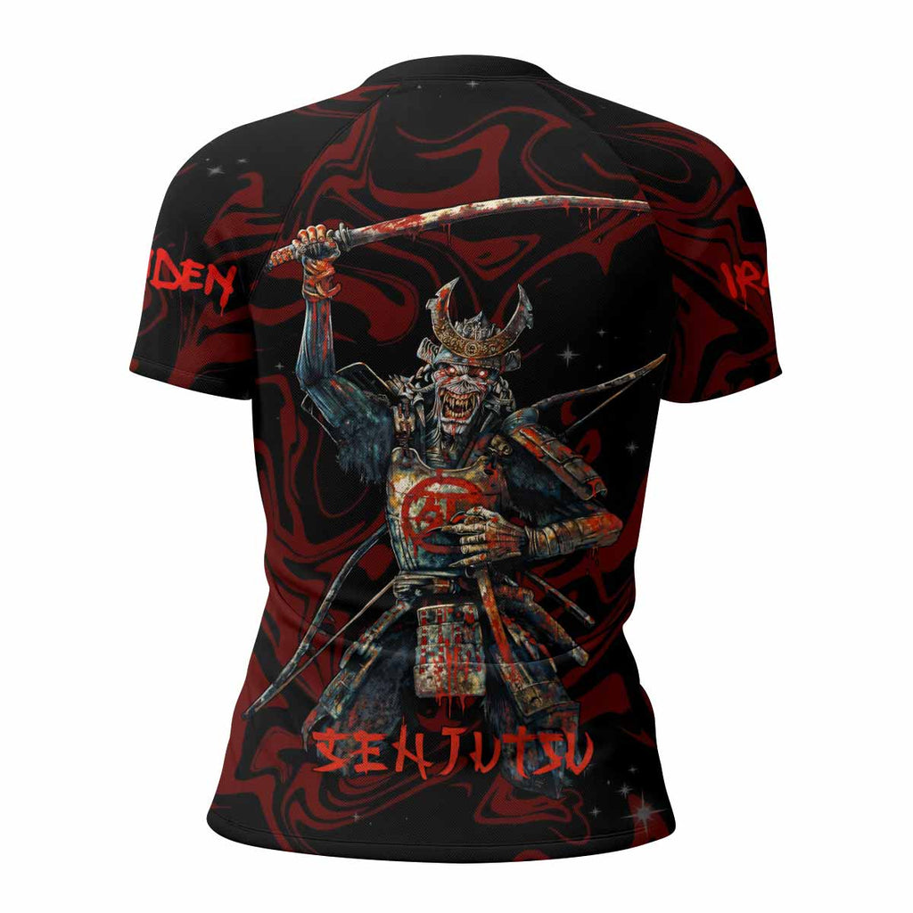 Iron Maiden Senjutsu Samurai Eddie Rash Guard