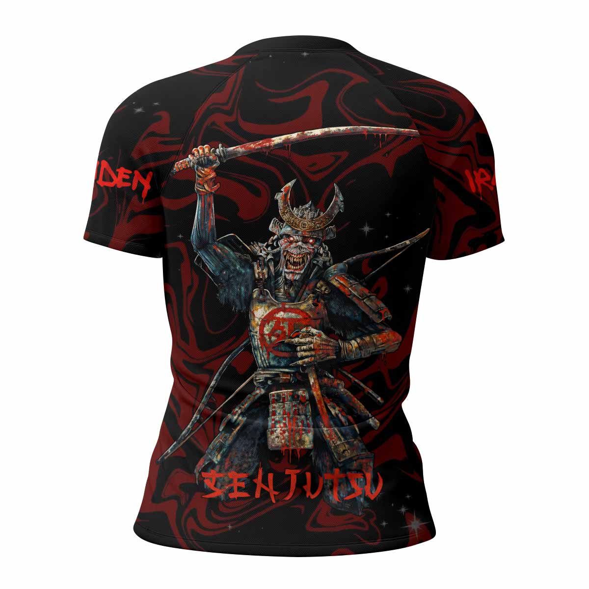 Iron Maiden Senjutsu Samurai Eddie Rash Guard