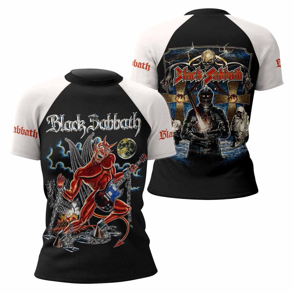 Black Sabbath Live Evil Rash Guard
