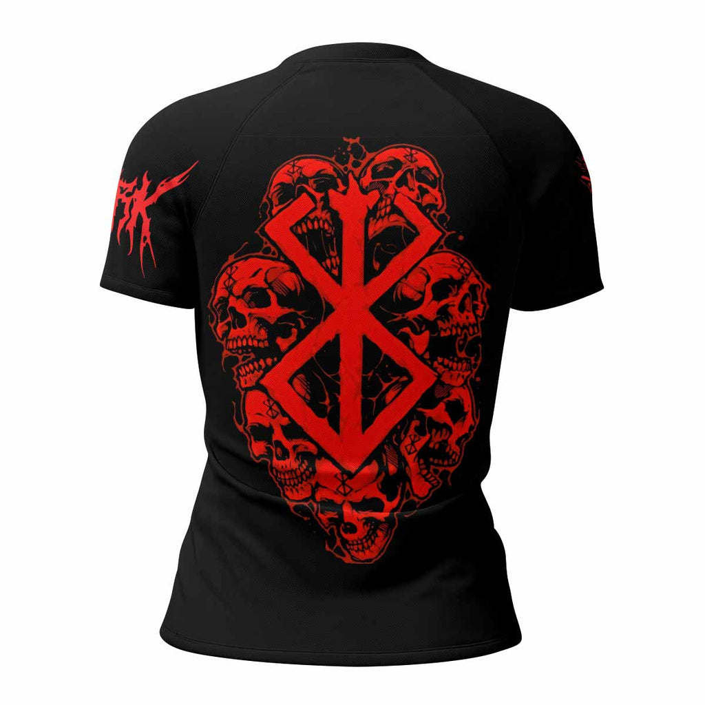 Berserk Metal Skull Knight Rash Guard