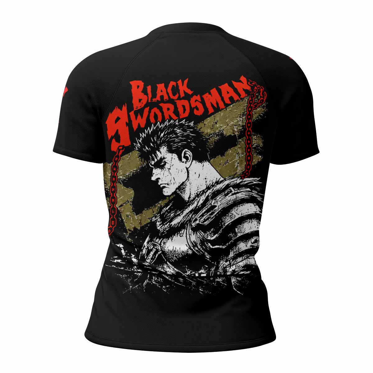 Berserk Black Swordsman Guts Rash Guard