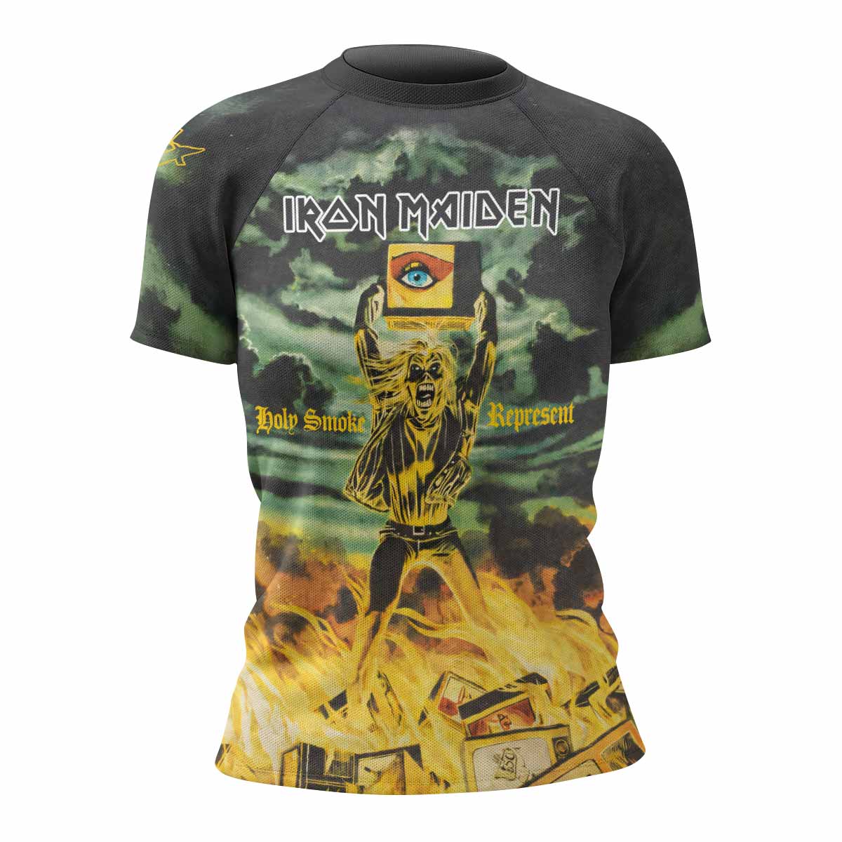 Iron Maiden Holy Smoke Rash Guard