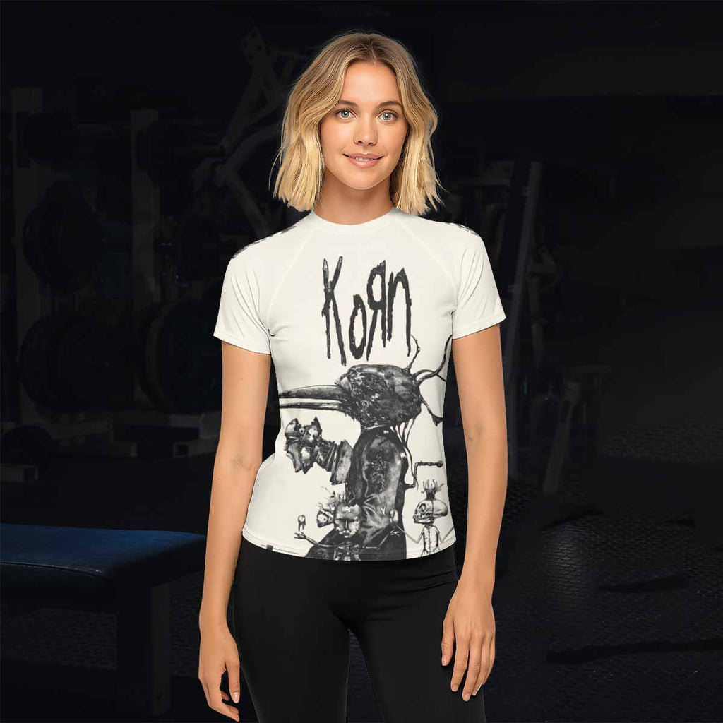 Korn Eye Of Heart Rash Guard