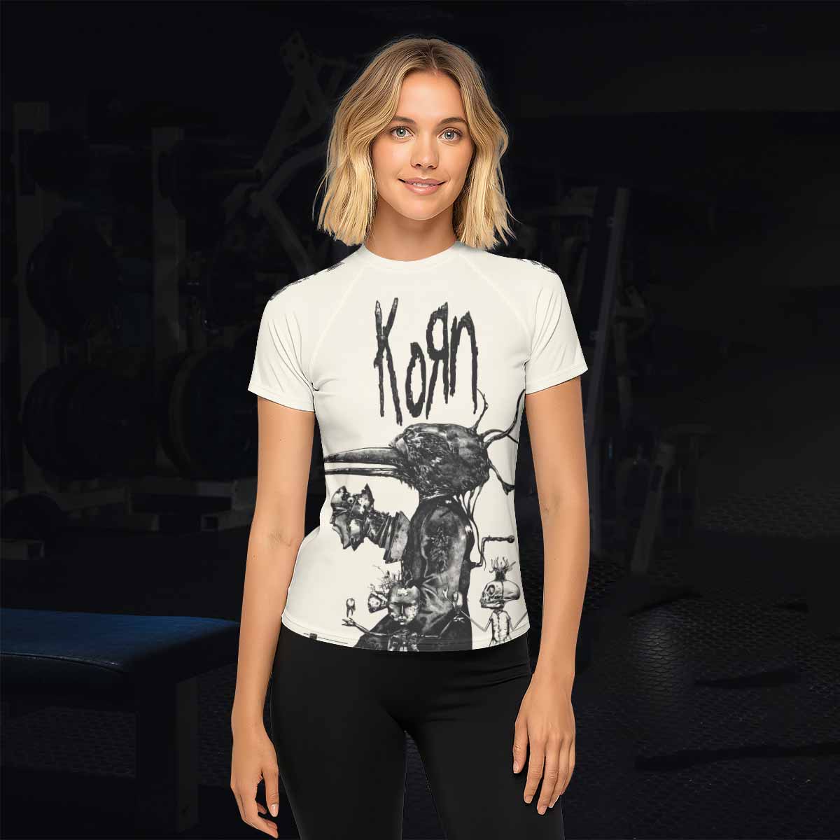 Korn Eye Of Heart Rash Guard