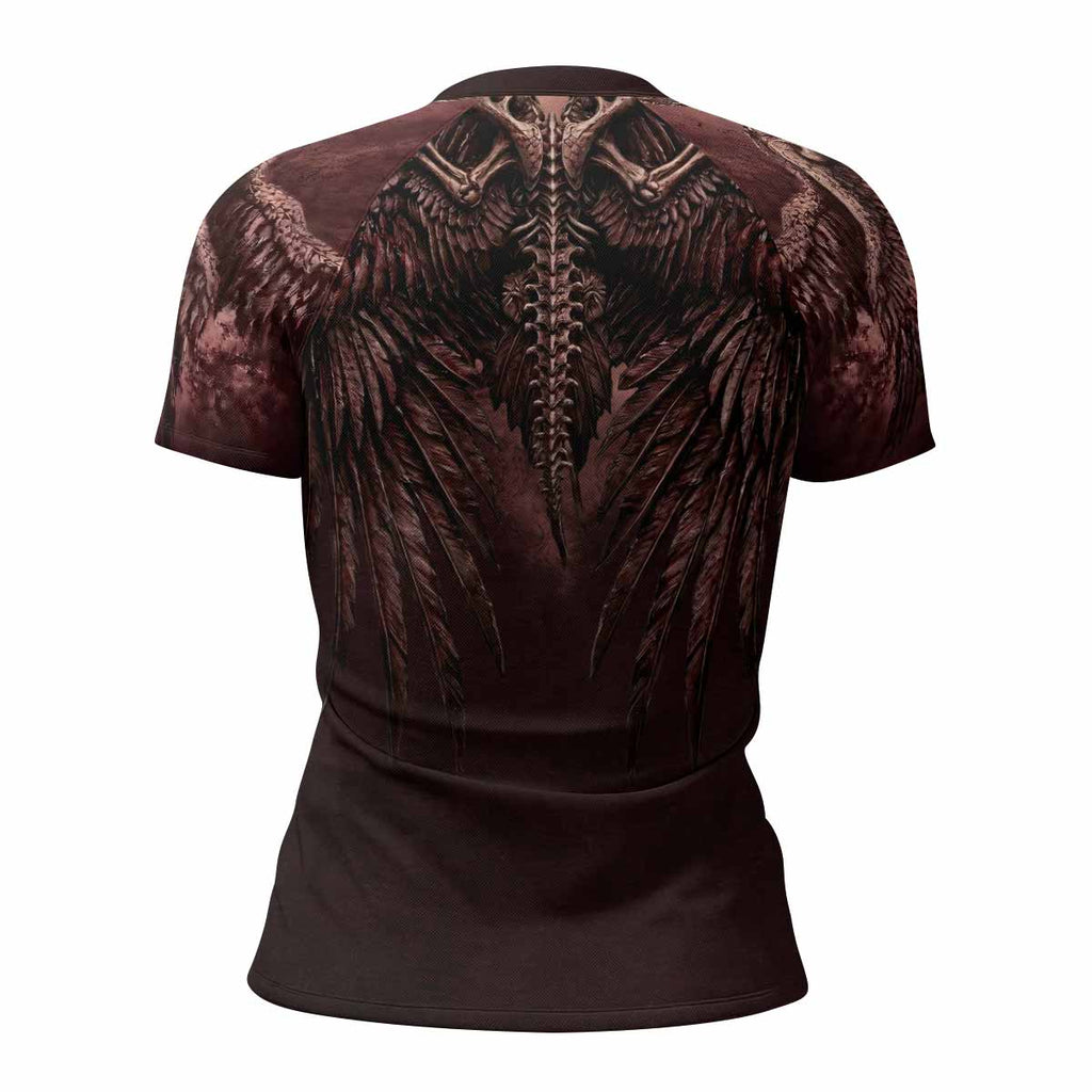 Bones of Grace Dark Angel Rash Guard