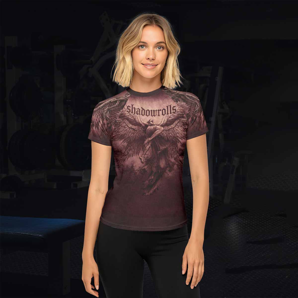 Bones of Grace Dark Angel Rash Guard