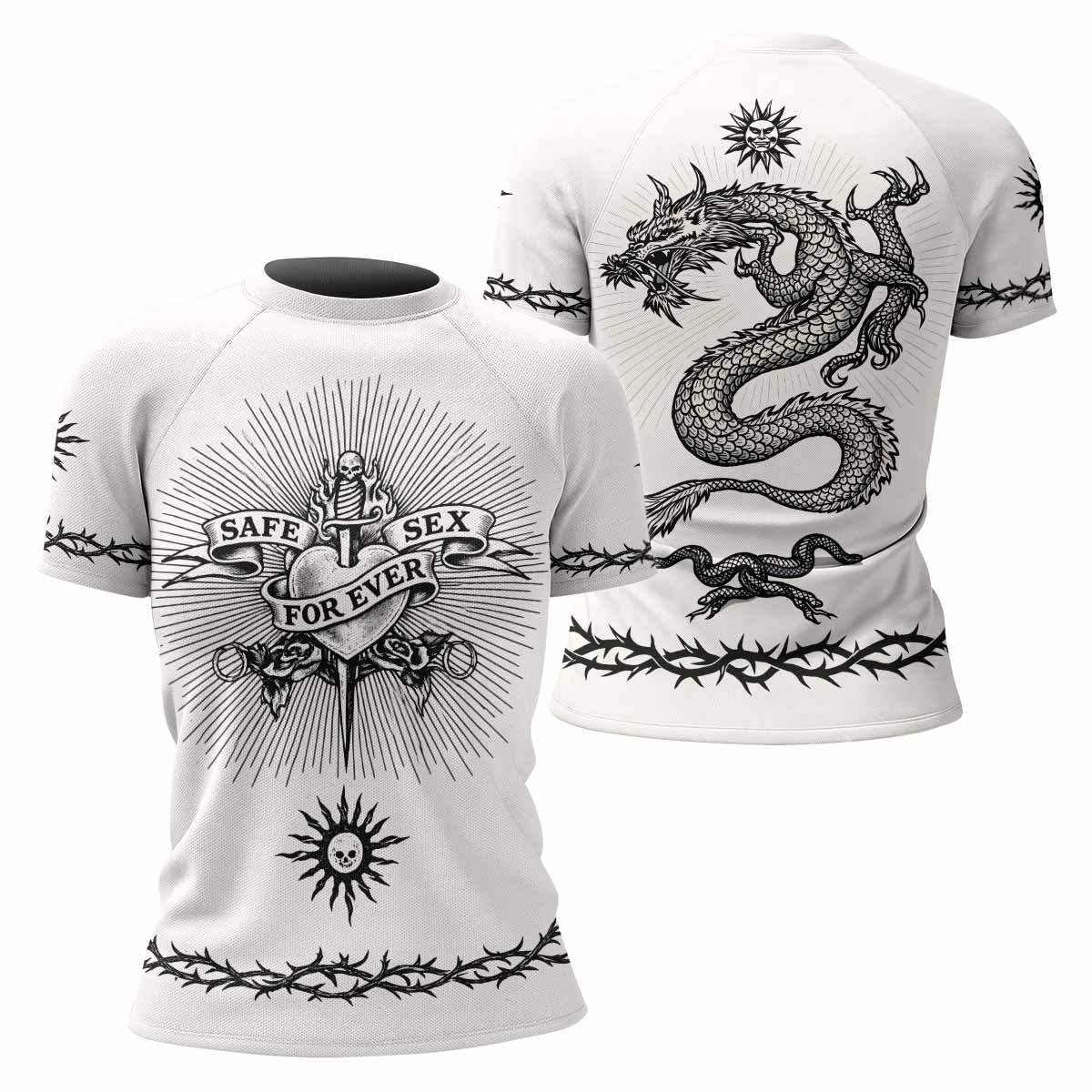 Dragon Tattoo Rash Guard