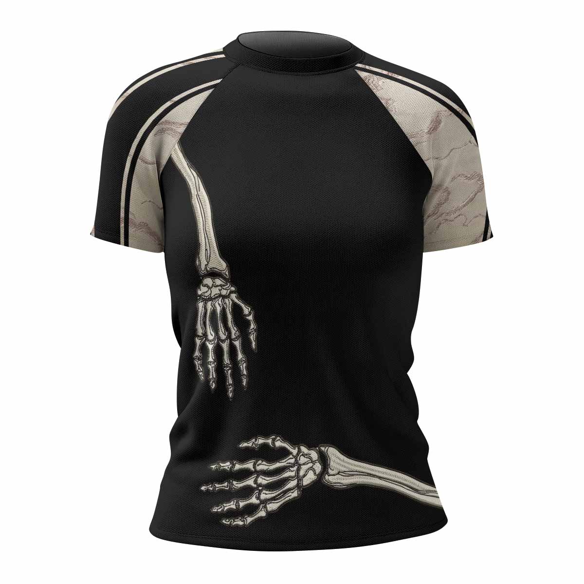 Bare Bones Skeleton Rash Guard