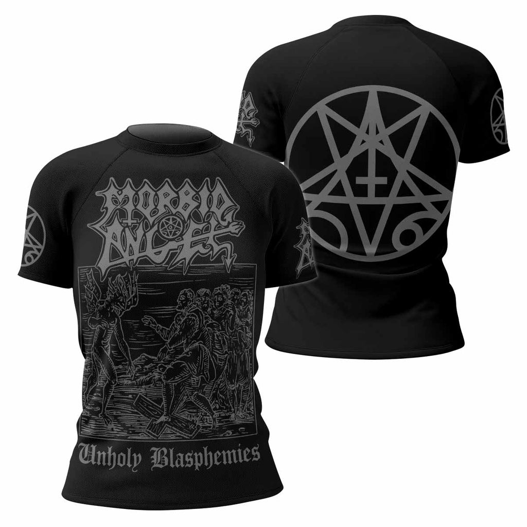 Morbid Angel Unholy Blasphemies Rash Guard