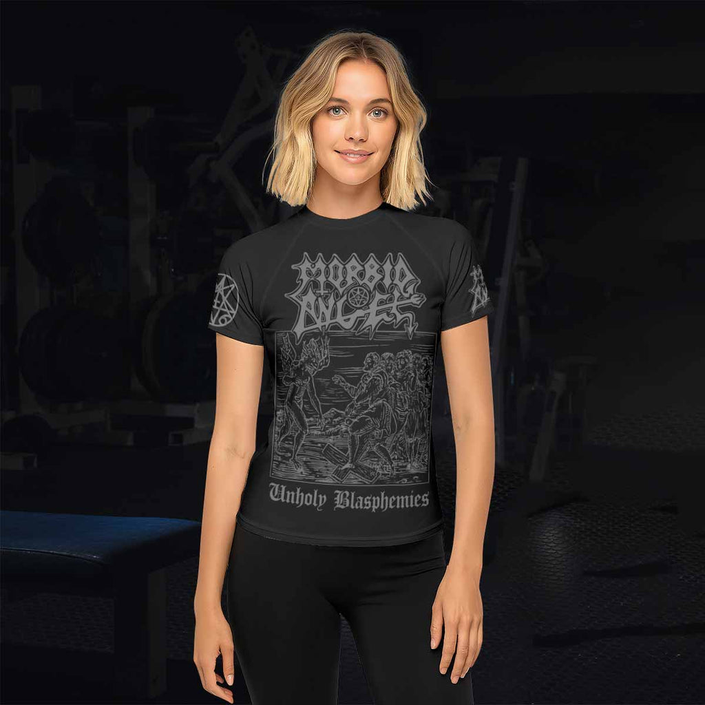 Morbid Angel Unholy Blasphemies Rash Guard