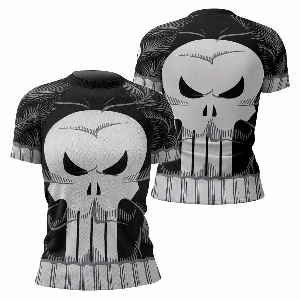 Punisher Skull Tactical Rash Guard