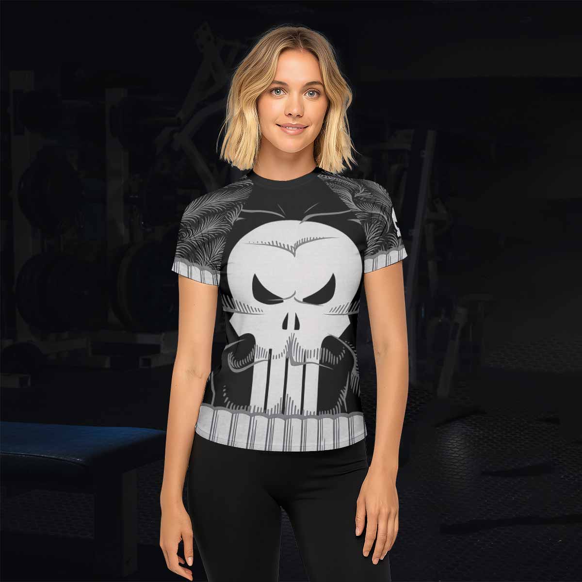 Punisher Skull Tactical Rash Guard