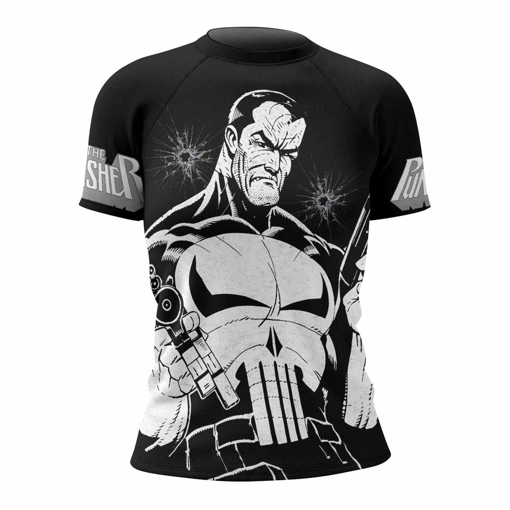 The Punisher Comic Frank Castle Rash Guard