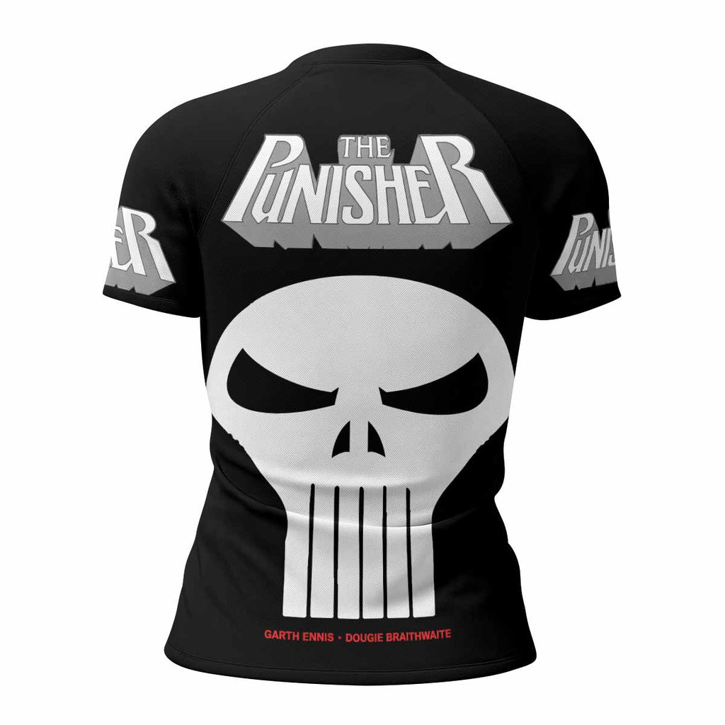 The Punisher Comic Frank Castle Rash Guard