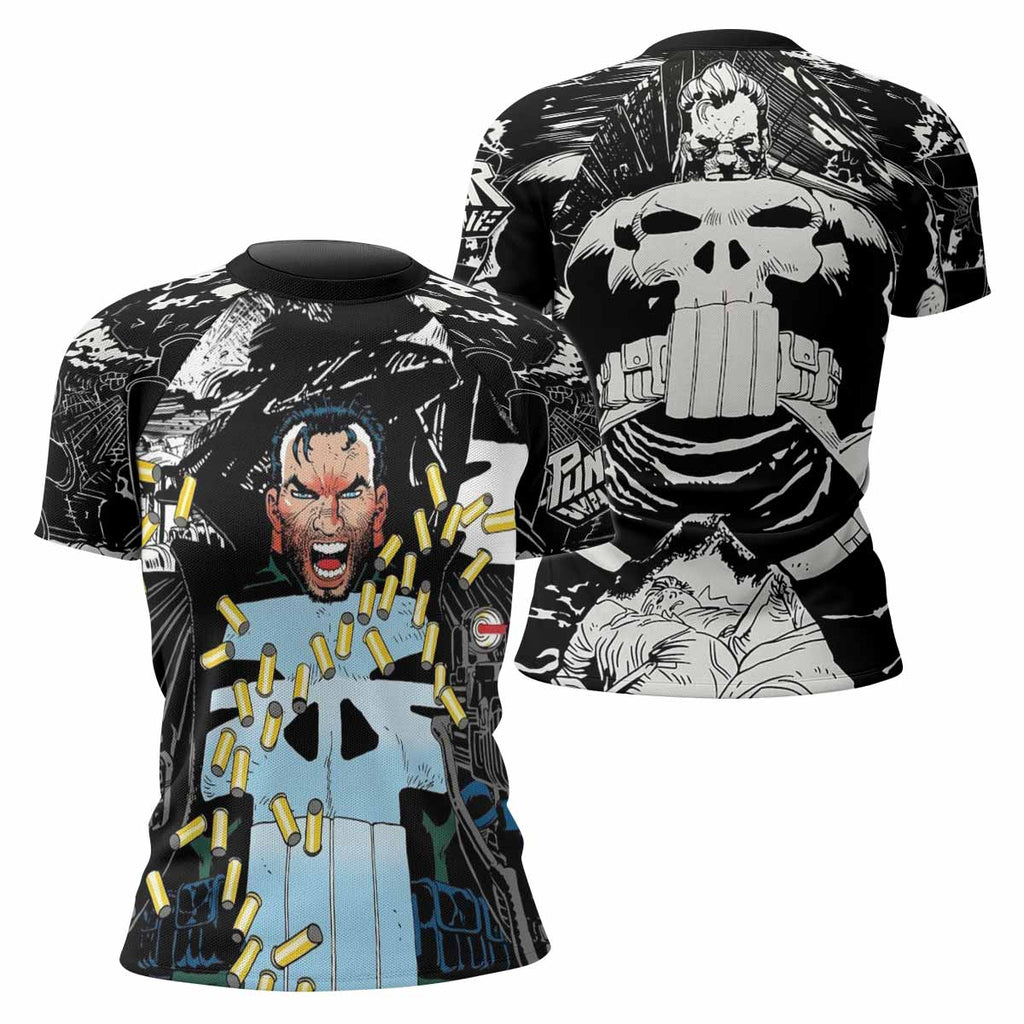 Punisher Bullet Storm Frank Castle Rash Guard