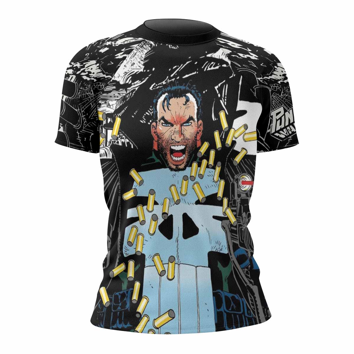 Punisher Bullet Storm Frank Castle Rash Guard