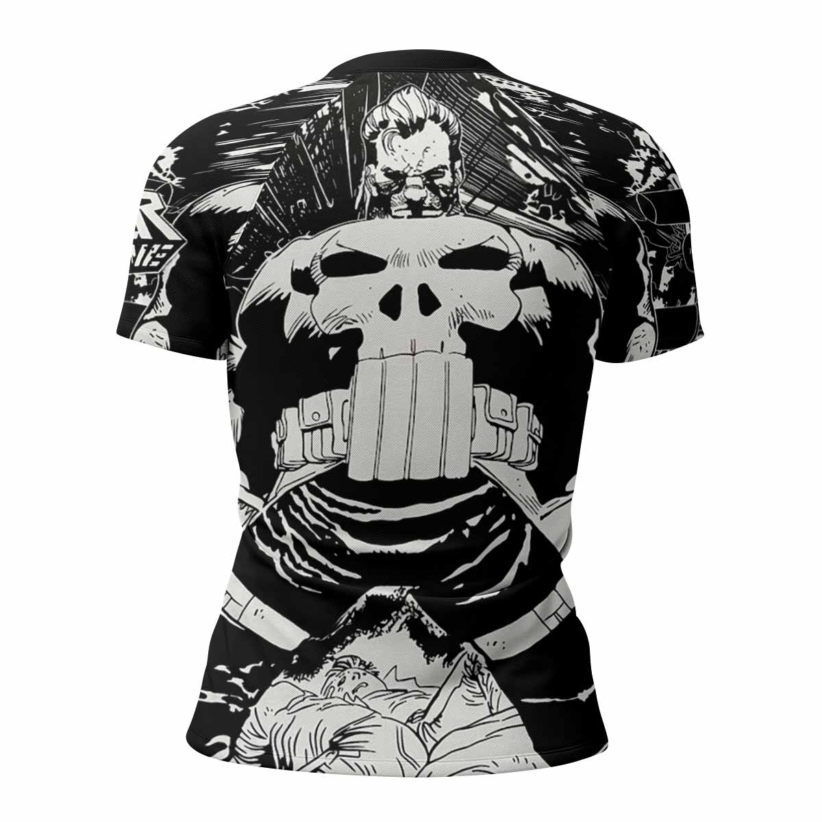 Punisher Bullet Storm Frank Castle Rash Guard