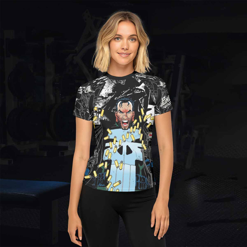 Punisher Bullet Storm Frank Castle Rash Guard