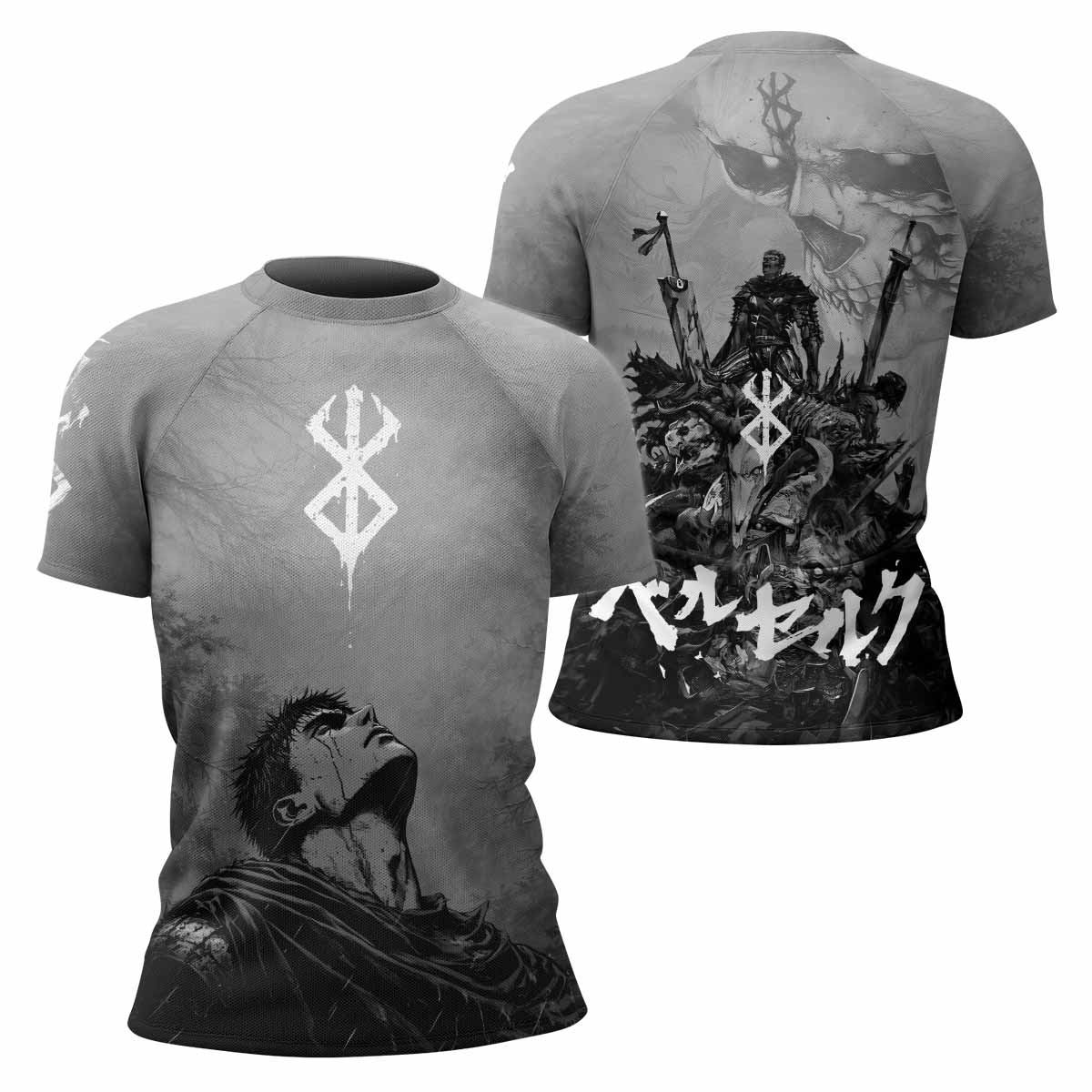 Berserk Guts Sorrow Rash Guard