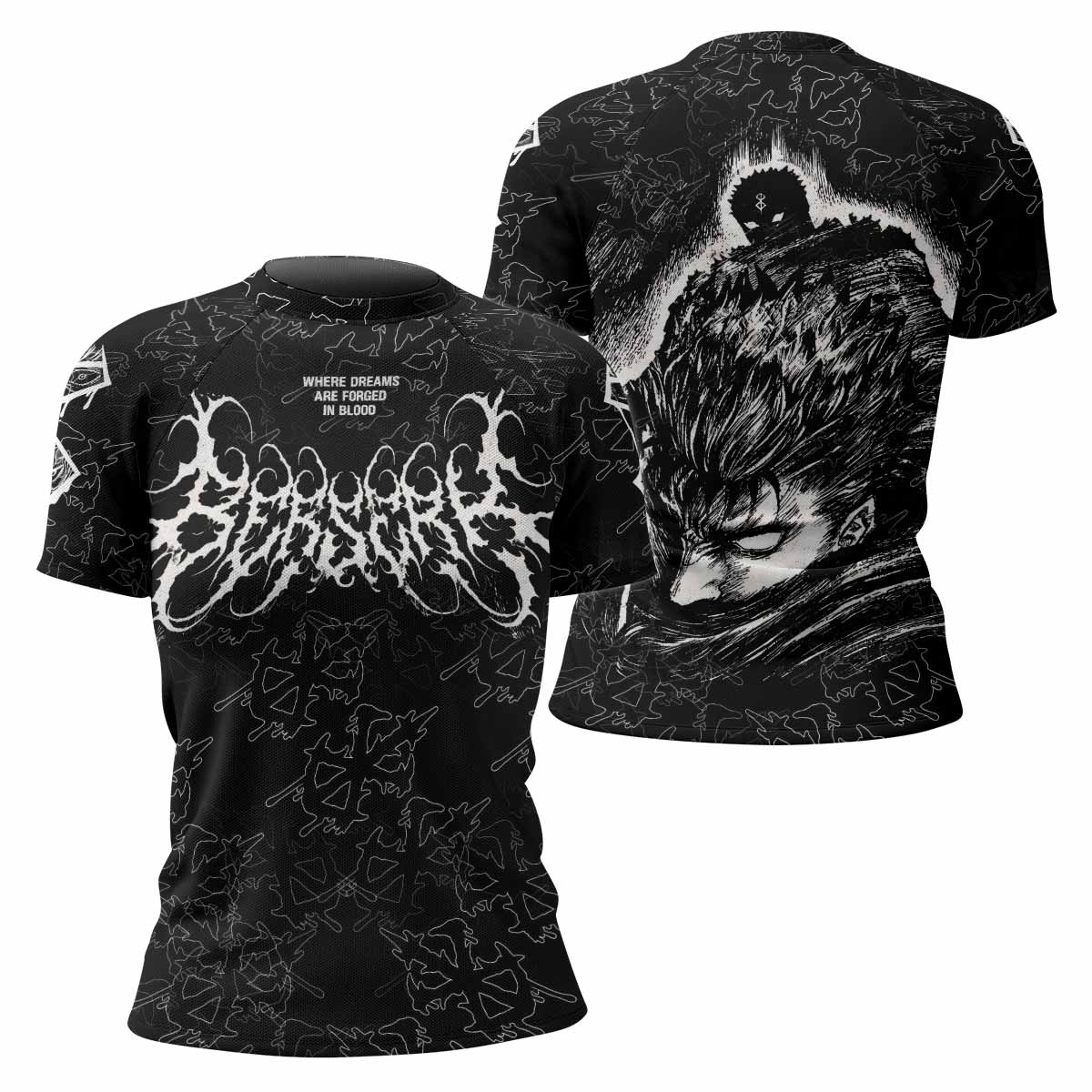 Berserk Forged In Blood Rash Guard